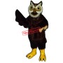 Black Owl Mascot Costume