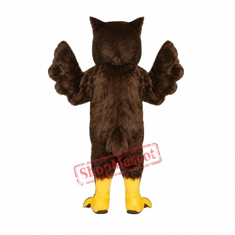 Wise Owl Mascot Costume Wise Owl Mascot Costume