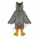 High Quality Grey Owl Mascot Costume