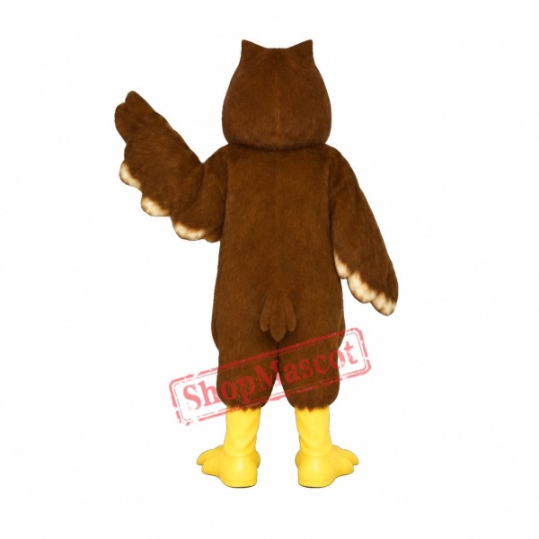 Horned Owl Mascot Costume Horned Owl Mascot Costume