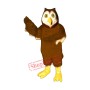 Horned Owl Mascot Costume