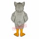 Spotted Owl Mascot Costume Spotted Owl Mascot Costume