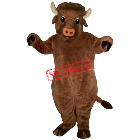 Beefalo Buffalo Mascot Costume