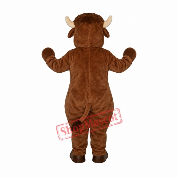Beefalo Buffalo Mascot Costume Beefalo Buffalo Mascot Costume
