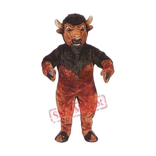 Bison Buffalo Mascot Costume