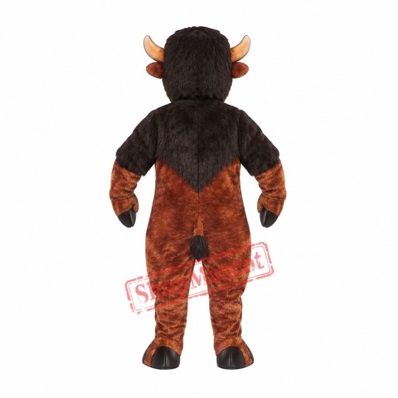 Bison Buffalo Mascot Costume