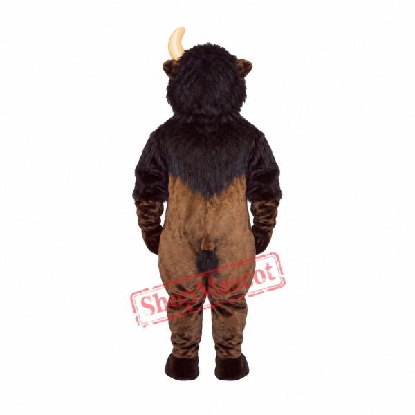 Buddy Buffalo Mascot Costume Buddy Buffalo Mascot Costume