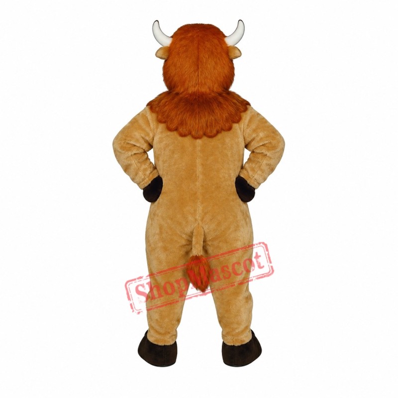 Baby Buffalo Mascot Costume Baby Buffalo Mascot Costume