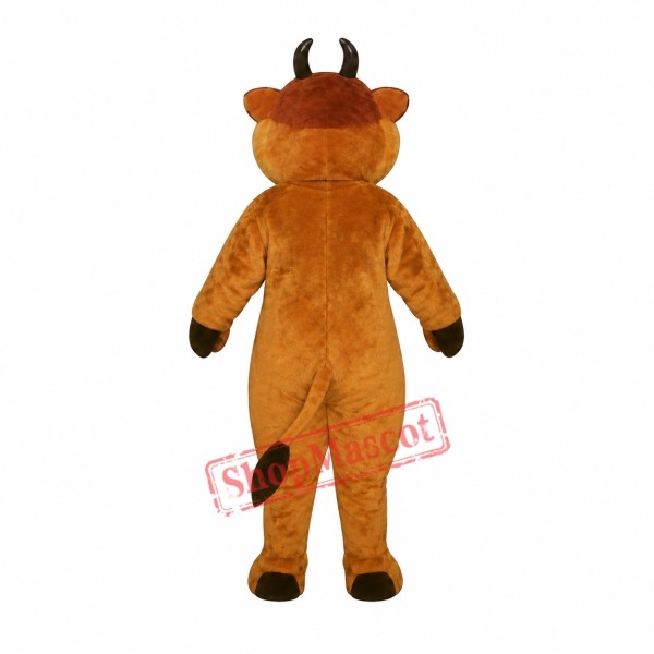 Tough Bull Mascot Costume Tough Bull Mascot Costume