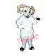White Ram Mascot Costume
