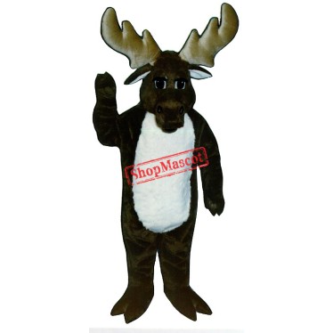 Monty Moose Mascot Costume