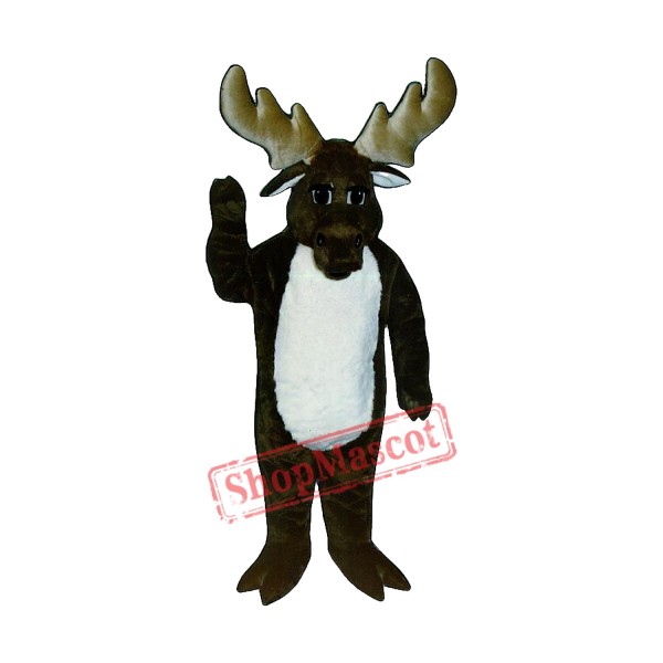Monty Moose Mascot Costume Monty Moose Mascot Costume