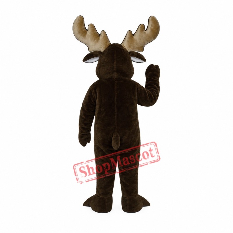 Monty Moose Mascot Costume Monty Moose Mascot Costume