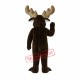 Monty Moose Mascot Costume Monty Moose Mascot Costume