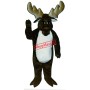 Monty Moose Mascot Costume