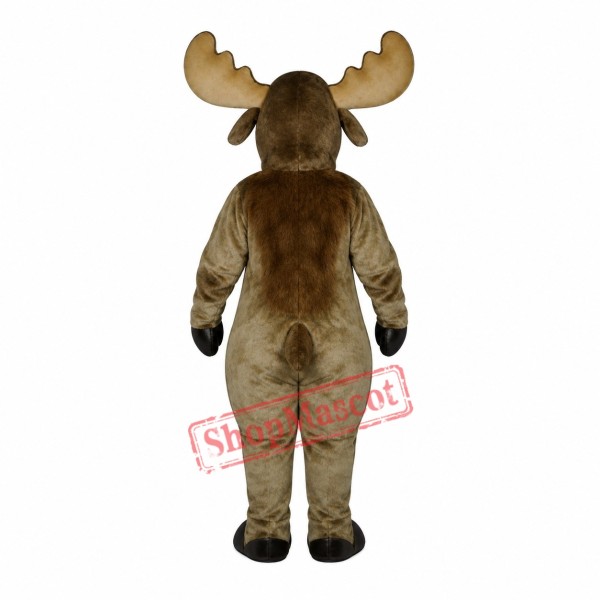 Milton Moose Mascot Costume Milton Moose Mascot Costume