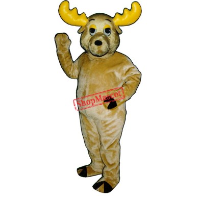 Morty Moose Mascot Costume
