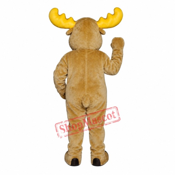 Morty Moose Mascot Costume