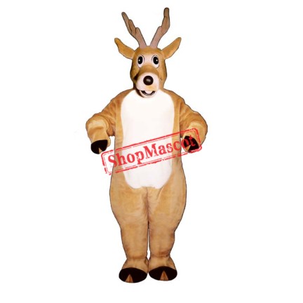 Jolly Reindeer Mascot Costume