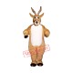Jolly Reindeer Mascot Costume Jolly Reindeer Mascot Costume