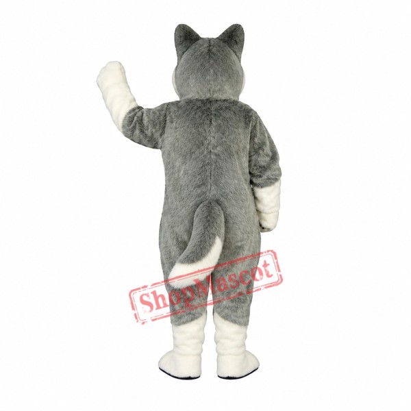 Cute Husky Mascot Costume