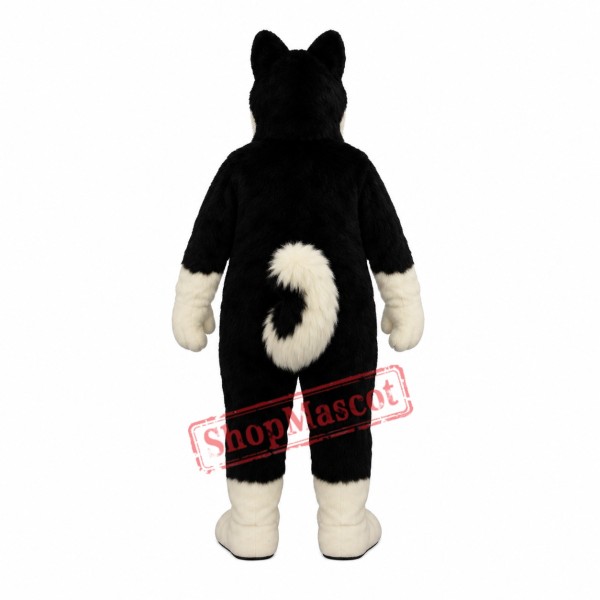 Fat Husky Mascot Costume
