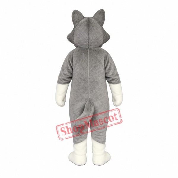 Wolf Dog Mascot Costume Wolf Dog Mascot Costume
