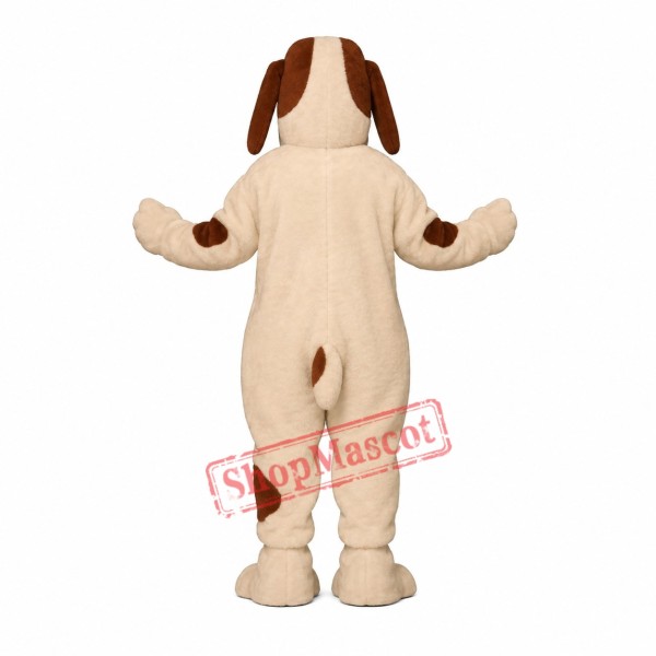 Grinning Hound Dog Mascot Costume Grinning Hound Dog Mascot Costume