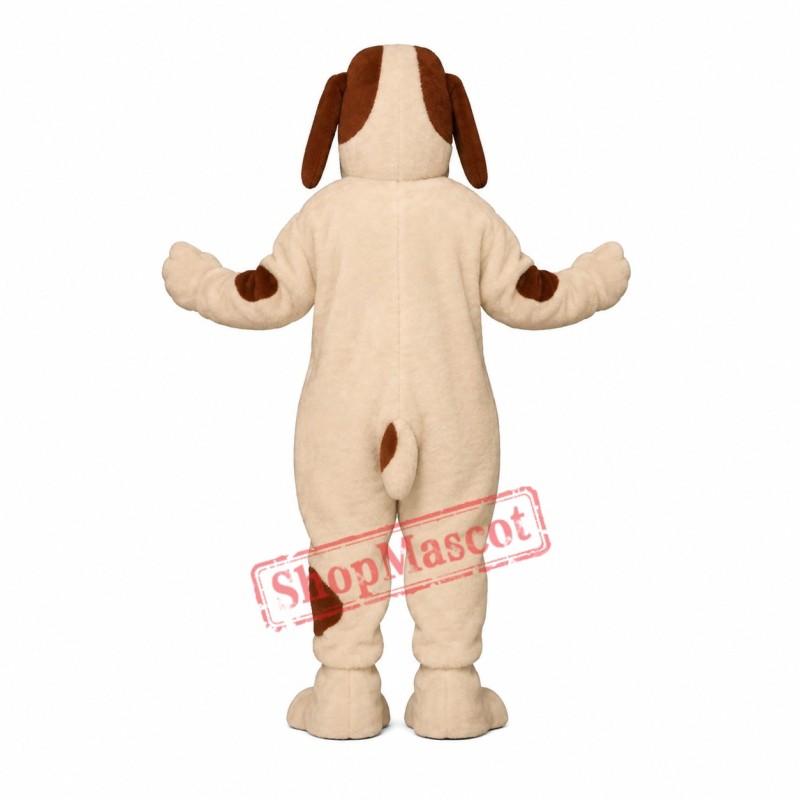 Grinning Hound Dog Mascot Costume Grinning Hound Dog Mascot Costume
