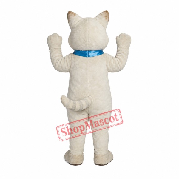 Cat w/ Bow Mascot Costume