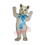 Cat w/ Bow Mascot Costume