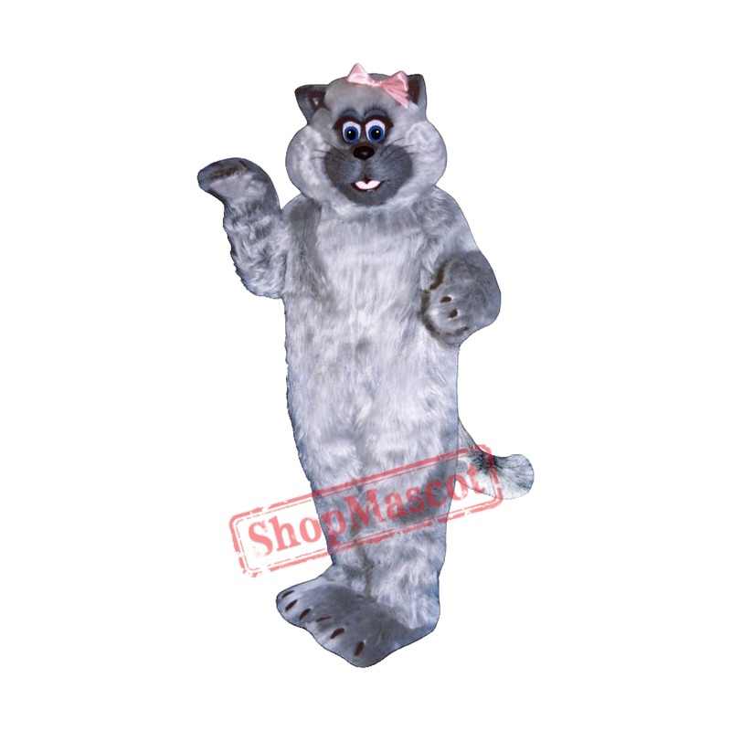 Tabitha Cat Mascot Costume Tabitha Cat Mascot Costume