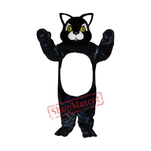 Blackie Cat Mascot Costume