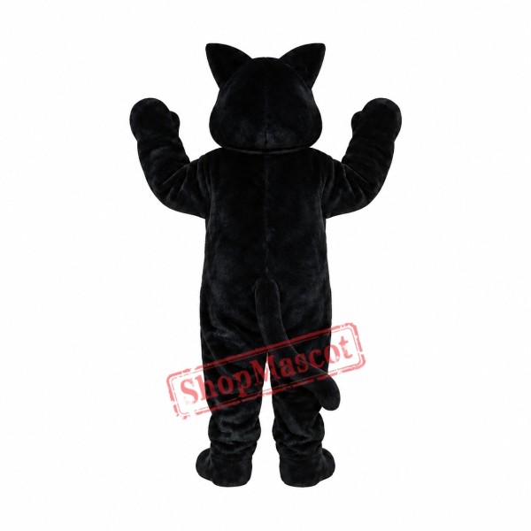 Blackie Cat Mascot Costume Blackie Cat Mascot Costume