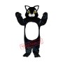 Blackie Cat Mascot Costume