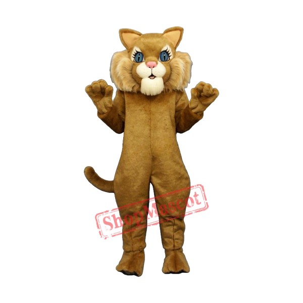 Miss Boots Cat Mascot Costume Miss Boots Cat Mascot Costume