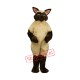 Sally Siamese Cat Mascot Costume Sally Siamese Cat Mascot Costume