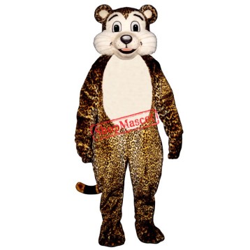 Baby Leopard Mascot Costume
