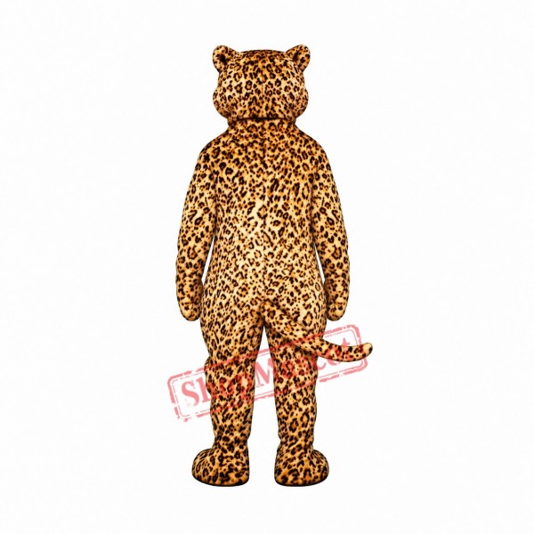 Leland Leopard Mascot Costume Leland Leopard Mascot Costume