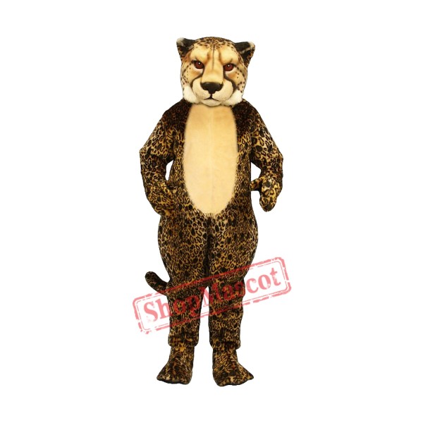 Cheetah Leopard Mascot Costume Cheetah Leopard Mascot Costume