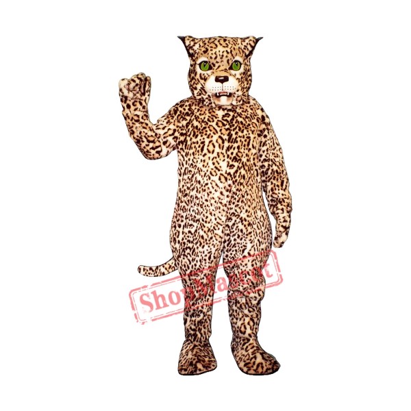 Spotted Lynx Leopard Mascot Costume