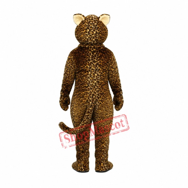 Leaping Leopard Mascot Costume Leaping Leopard Mascot Costume