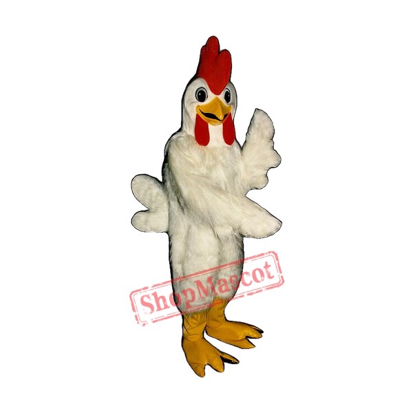Friendly Chicken Mascot Costume Friendly Chicken Mascot Costume