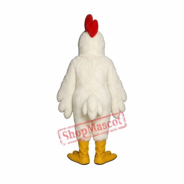 Friendly Chicken Mascot Costume Friendly Chicken Mascot Costume