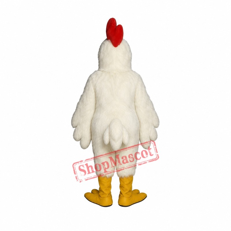 Friendly Chicken Mascot Costume Friendly Chicken Mascot Costume