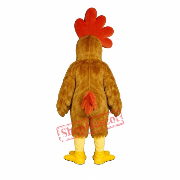 Rhode Island Red Chicken Mascot Costume Rhode Island Red Chicken Mascot Costume