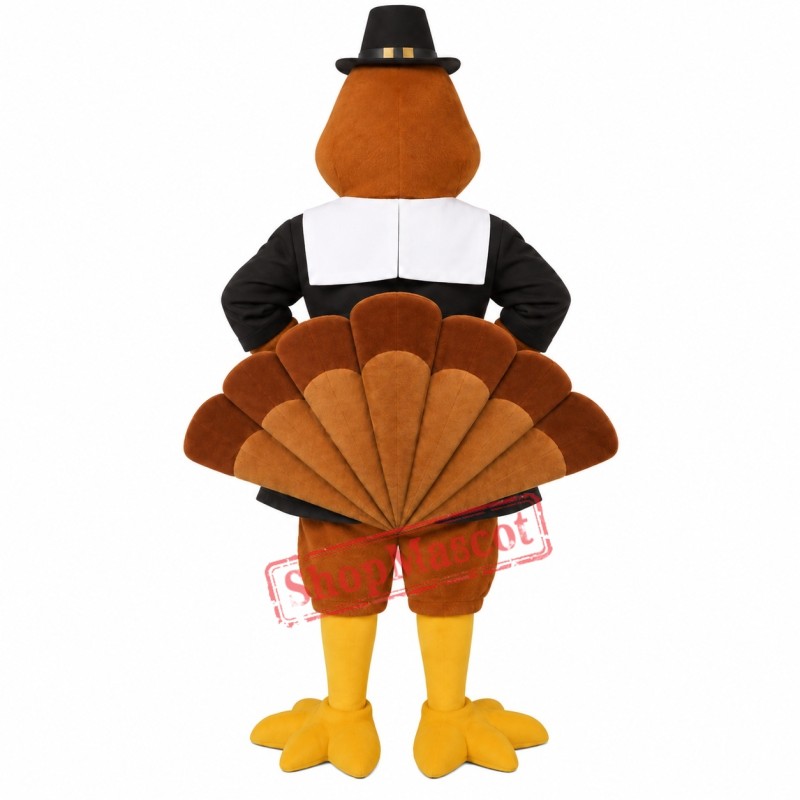 Tom Gobble Turkey Mascot Costume