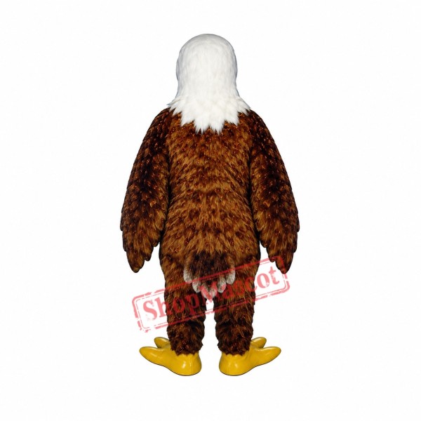 Friendly Eagle Mascot Costume Friendly Eagle Mascot Costume