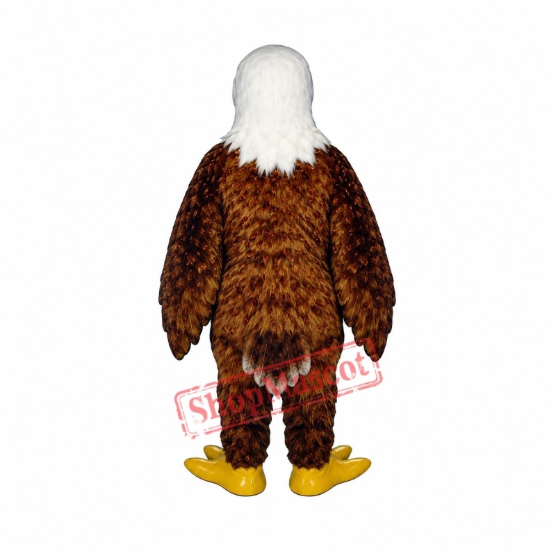 Friendly Eagle Mascot Costume Friendly Eagle Mascot Costume