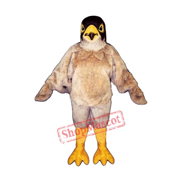 Tan Eagle Mascot Costume